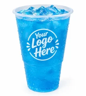 500ml Plastic Beer Cups Clear