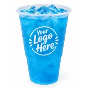 500ml Plastic Beer Cups Clear
