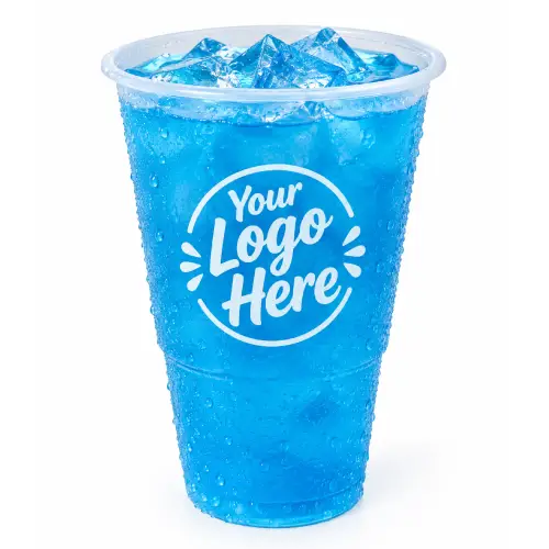 500ml Plastic Beer Cups Clear