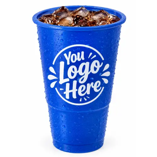500ml plastic color cups