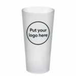 Anvil Frosted Glass Clear 600ml - Image 2